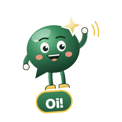 Qi Hello Sticker by Indicai