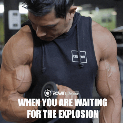 Workout Explosion GIF by Rowin Dreef