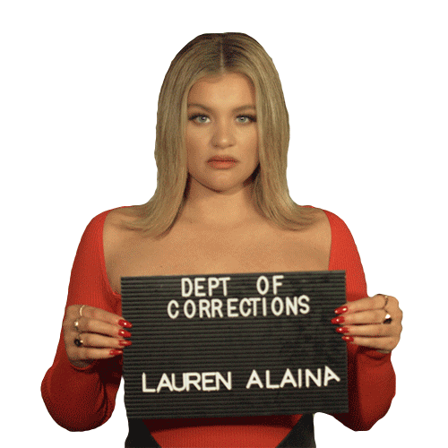 Music Video Getting Over Him Sticker by Lauren Alaina