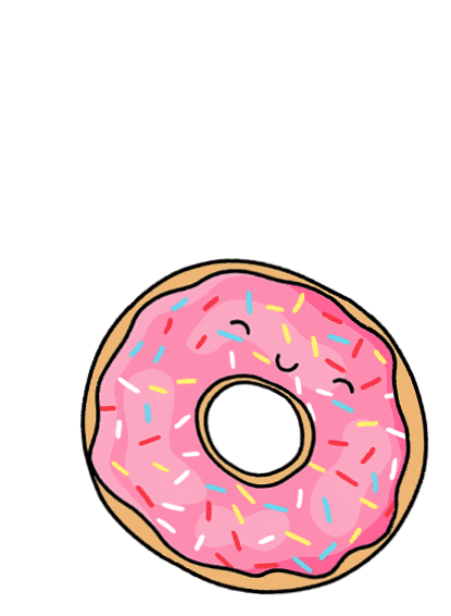 Happy Dessert Sticker by Gwyneth Draws