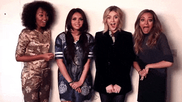 happy over the moon GIF by Little Mix