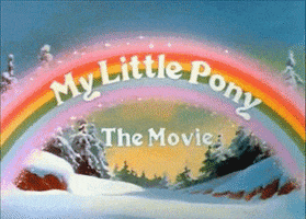 my little pony 80s GIF