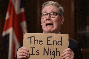 End Is Nigh Resignation GIF
