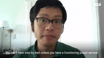 Vote By Mail Voting GIF by ACLU