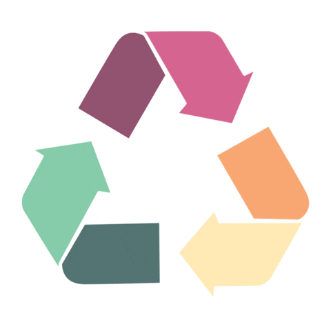 Recycling Reciclado Sticker for iOS & Android | GIPHY
