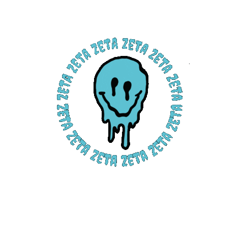 Georgia State  Zeta Tau Alpha Sticker