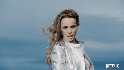 Rachel Mcadams Dancing GIF by NETFLIX - Find & Share on GIPHY