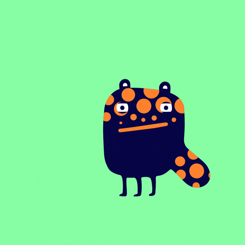 luamarinho animation halloween monster character GIF