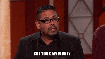 She Took My Money GIF by Hot Bench
