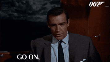 Continue Go On GIF by James Bond 007