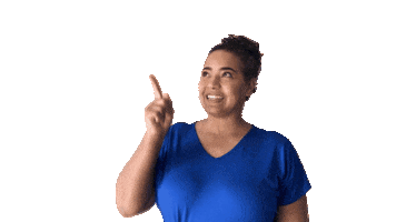 Woman Pointing Sticker by CC Kossa
