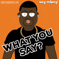 What You Say Question GIF by Hey Mikey!