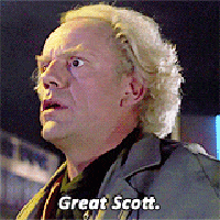 back to the future great scott GIF