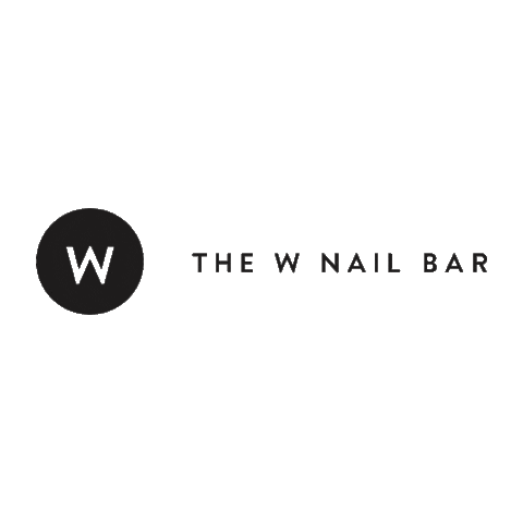 The W Nail Bar Sticker