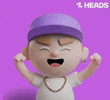 Hype Celebrate GIF by OneFootball Heads