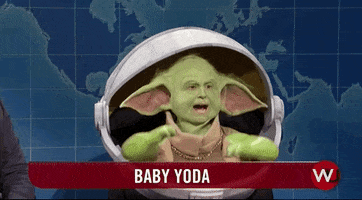 Snl Baby Yoda GIF by Saturday Night Live