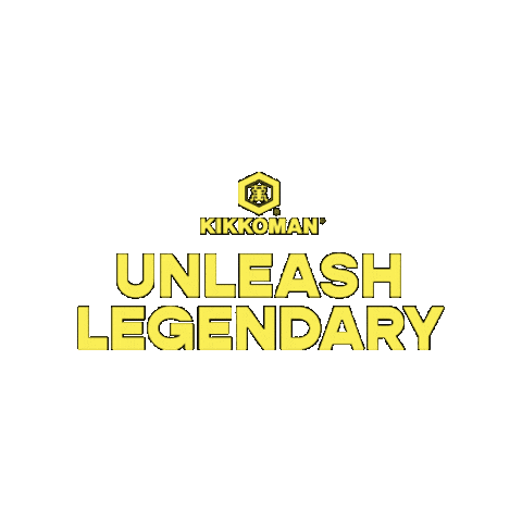 Legendary Sticker by Kikkoman USA