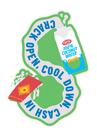 Cash In Cool Down Sticker by Karta Malaysia