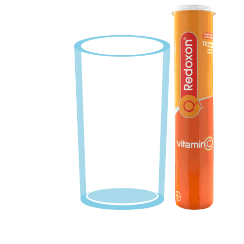 Vitamin C Redoxon Sticker by Bepanthen Arabia