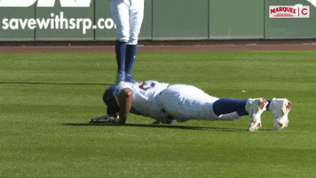 Chicago Cubs Pushups GIF by Marquee Sports Network