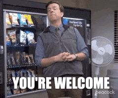 The Office Youre Welcome GIF