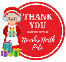 Norah's North Pole Sticker