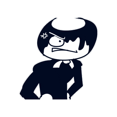 Angry Bendy And The Ink Machine Sticker