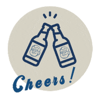 Beer Cheers Sticker by ronniesmelbourne