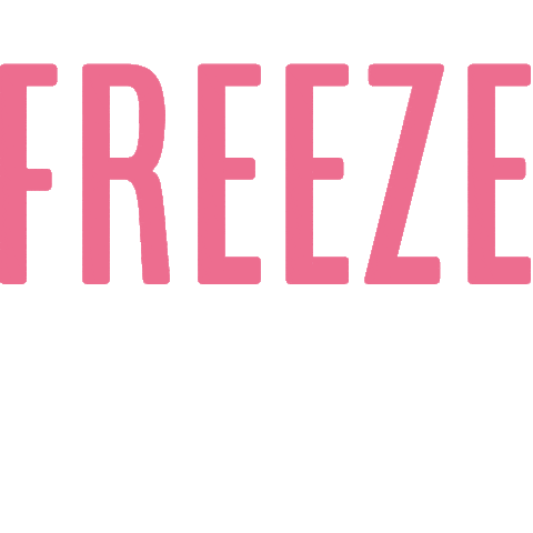 Freeze Frozen Cocktails Sticker by LIC
