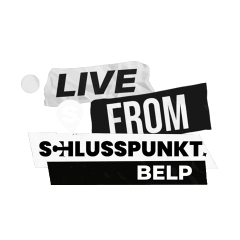 Schlusspunkt. - Belp Sticker