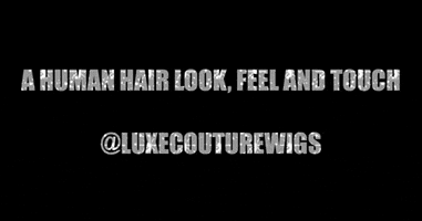 luxecouturewigs wig synthetic frontal luxecouturewigs GIF
