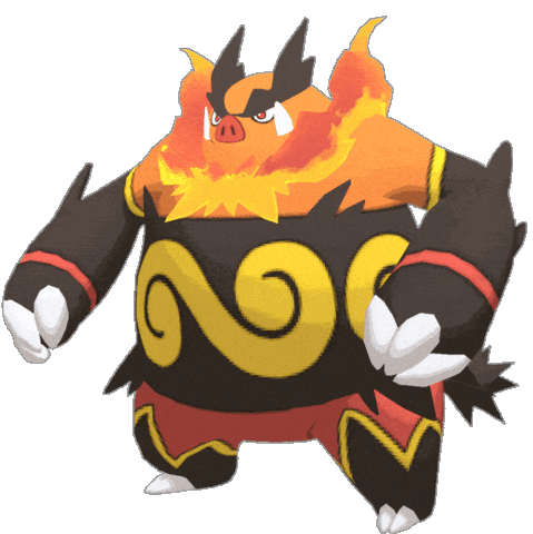 Pokemon 3D Model Sticker