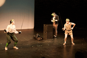 Sword Fighting Frog GIF by wade.photo