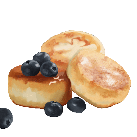 Good Morning Eating Sticker