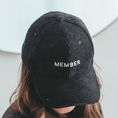 Merch Hats GIF by memberoneio