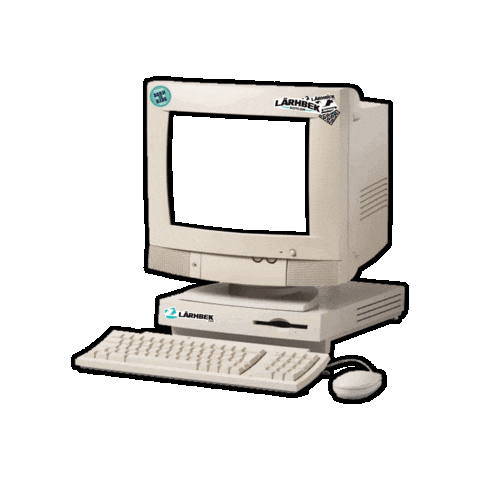 Pc Sticker by Larhbek