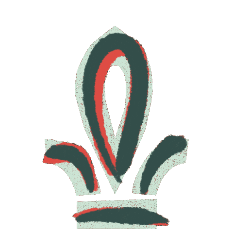 Guide Scout Sticker by Scouts et Guides de France