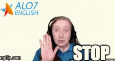 stop total physical response GIF by ALO7.com