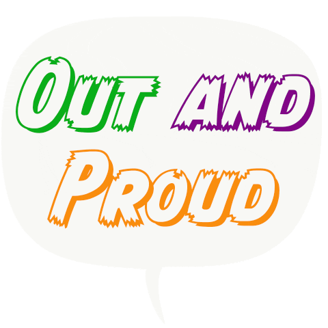 Proud Gay Sticker by Mama McCool