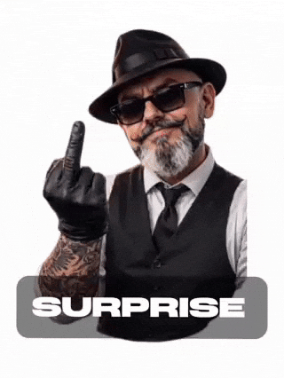 Surprised No Way GIF by SkullyTattoo