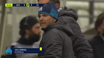 Looking Jorge Sampaoli GIF by Olympique de Marseille