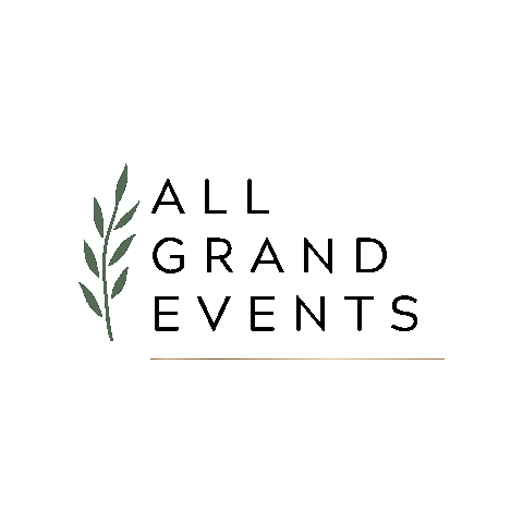 All Grand Events Floral Sticker