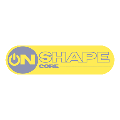 Workout Core Sticker by Entrena Virtual