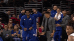 lets go clap GIF by NBA