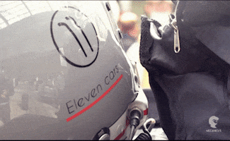 Mecanicus racing race helmet mecanicus GIF