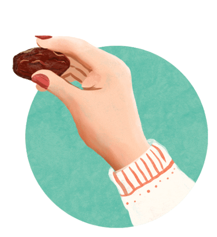 Qinwan Dates Sticker
