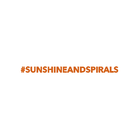 Sunshine And Spirals Sticker by Gymnazo
