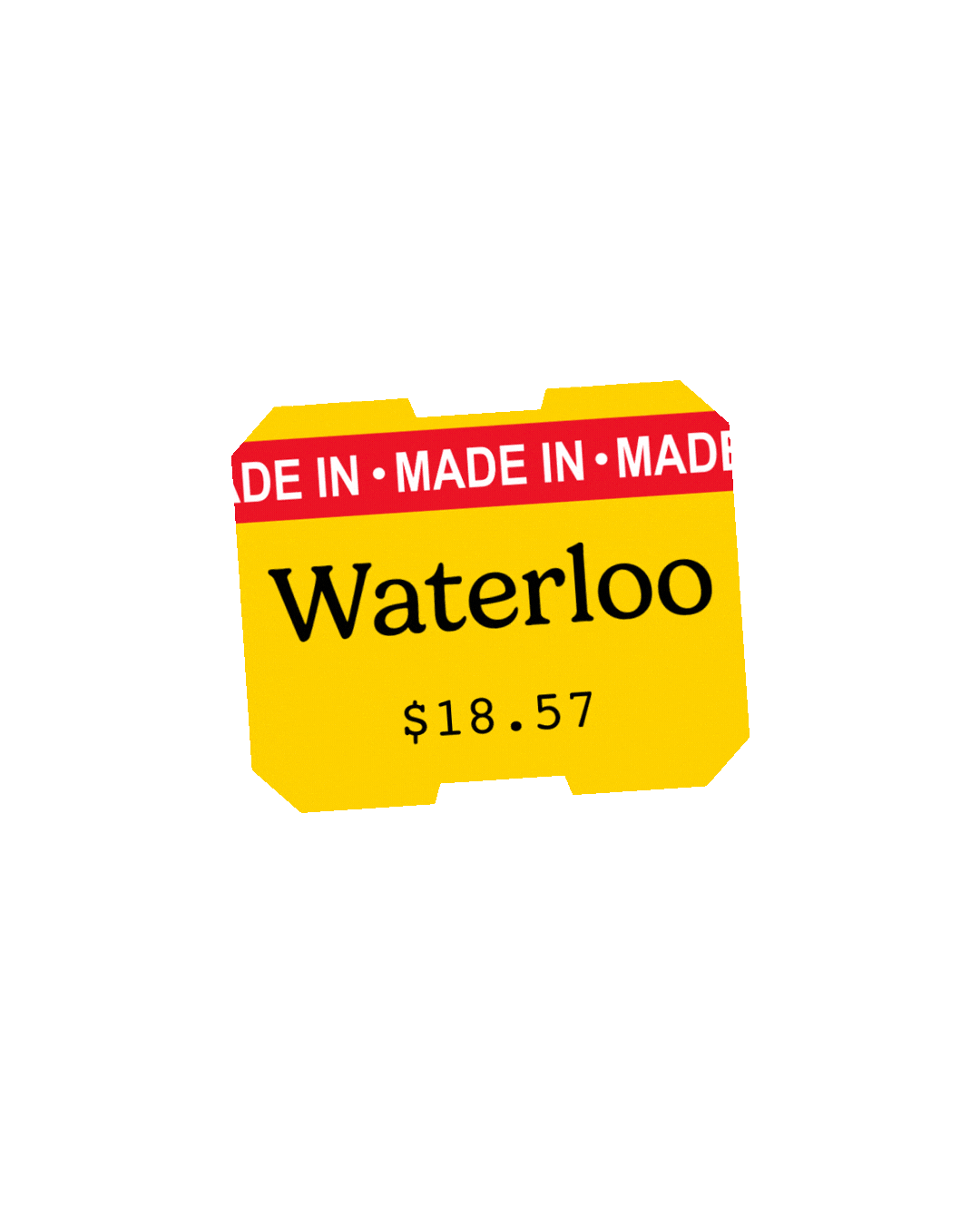 Waterloo Ontario Sticker by City of Waterloo