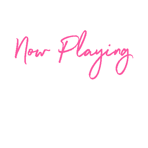 Nowplaying Sticker by Faith Schueler