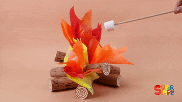 Fire Camping GIF by Super Simple